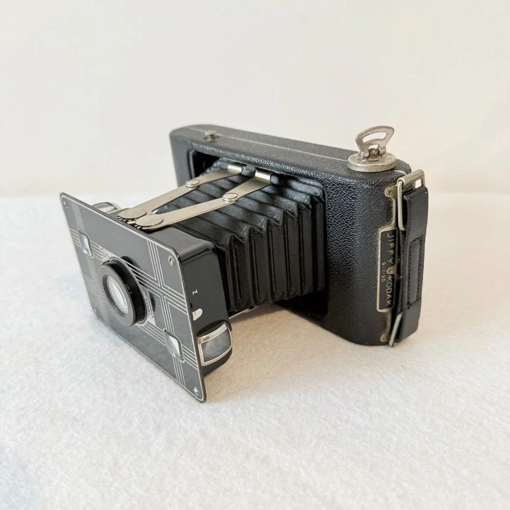 Vintage Kodak Jiffy Six-20 Folding Camera Art Deco‎ 1930s Untested